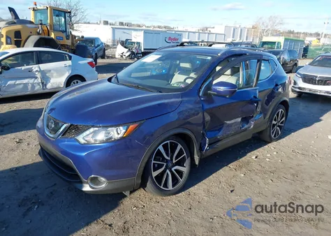 2018 Nissan Rogue Sport Sl из США, поврежденный, VIN JN1BJ1CR4JW208289